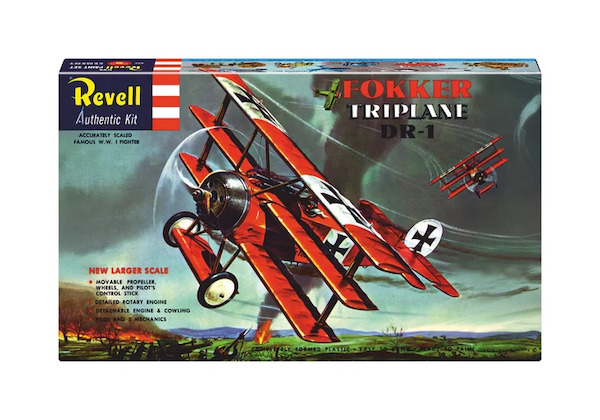 75 years of Modelbuilding Fokker Dr1 Triplane 03762
