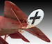 75 years of Modelbuilding Fokker Dr1 Triplane 03762