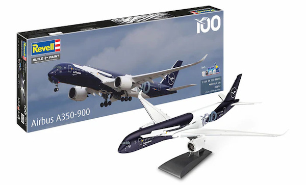 Gift Set Airbus A350-900 - Lufthansa 100 years 05612