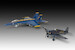 Gift Set "Blue Angels - 80 Years" (F/A18E Super Hornet and F6F-5 Hellcat) 05613