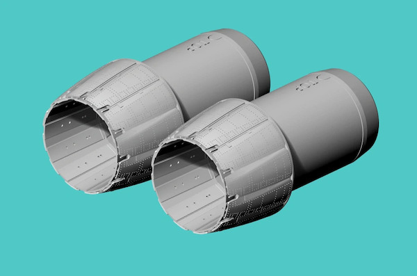 F/A18C Hornet Exhaust - Open (Academy) RM72030