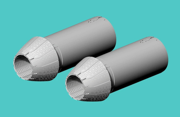 F14D Tomcat Exhaust (Closed) for Tamiya RM72032