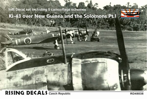 Ki43 Oscar over New Guinea and the Solomons, Pt.1 (5x camo scheme) rd48-038