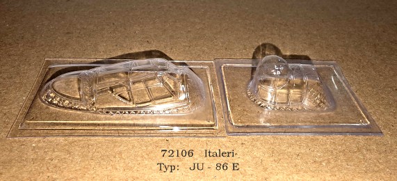 Canopy Junkers Ju86E (Italeri) rt72106