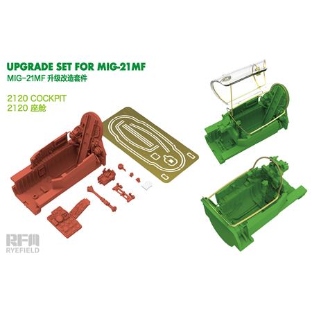 Upgrade set for MiG-21MF Cockpit Ryefield Models RFM2120