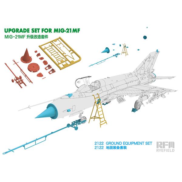 MiG-21MF Ground Equipment Set (Ryefield Models) RFM2122