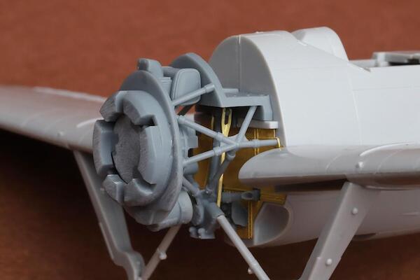Brewster F2A Buffalo wheel bay set (Hasegawa/Hobby2000) SBS72097