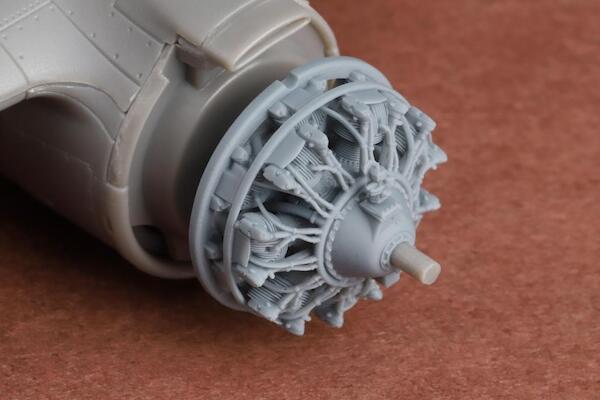 B25 Mitchell engine set for Airfix kit SBS72103