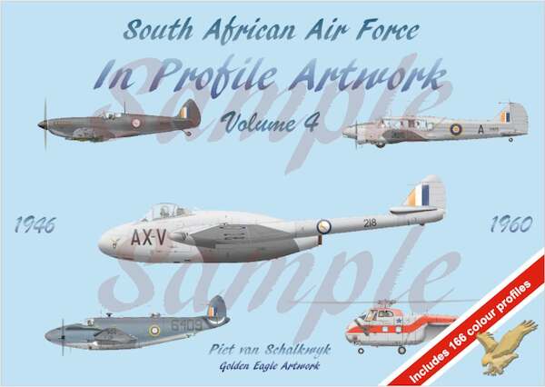 South African Air Force in Profile Artwork Volume 4 1946-1960 9781049273792