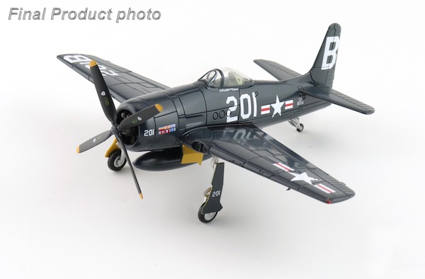 Grumman F8F-2P "Bearcats" 121714, USN, Duxford 2014 (restored plane) SM1014