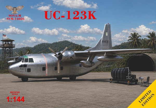 Fairchild UC-123K "Provider" (South Vietnam, 70's) SVM-14026