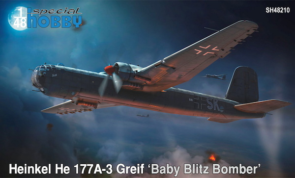 Heinkel He 177A-3 Greif "Baby Blitz Bomber" (LONG AWAITED REISSUE) Sh48210