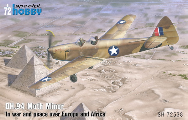 DH.94 Moth Minor ‘In war and peace over Europe and Africa’ sh72538