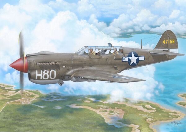 Curtiss TP40N Warhawk sh72543