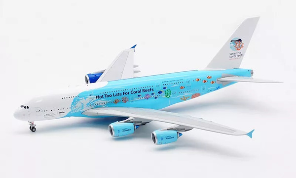 Airbus A380 Hifly "Save the coral reefs" 9H-MIP L2018