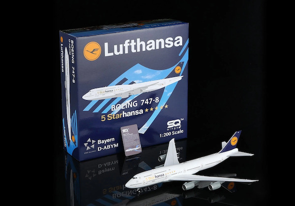 Boeing 747-8 Lufthansa 5-starHansa D-ABYM Flaps Down L2110FD