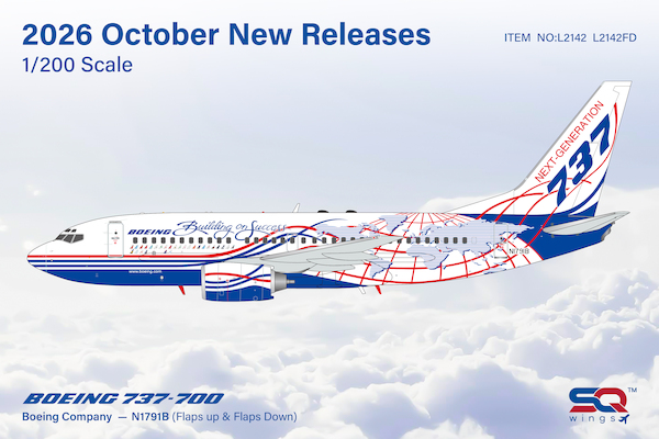 Boeing 737-700 Boeing Company "Building on Success" N1791B L2142