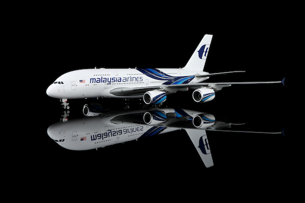 Airbus A380 Malaysia Airlines 9M-MNB Flaps Down L2151FD