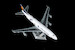 Boeing 747-200F Lufthansa Cargo "Service Revolution" D-ABZF Flaps Down L2186FD