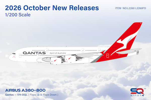 Airbus A380 Qantas VH-OQL L2260