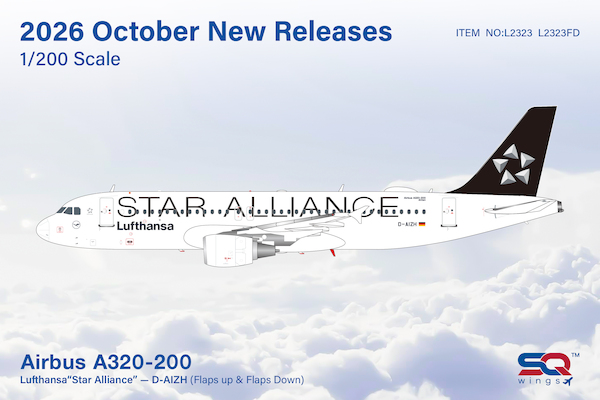 Airbus A320 Lufthansa Star Alliance D-AIZH L2323