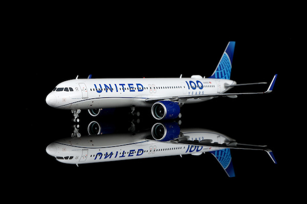 Airbus A321neo United Airlines N44550 Flaps Down L2346FD