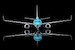 Boeing 737-800 Japan Transocean Air "Yui Jinbei" JA07RK Flaps Down L2347FD