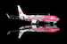 Boeing 737-800 Japan Transocean Air "Sakura Jimbei" JA06RK Flaps Down L2349FD