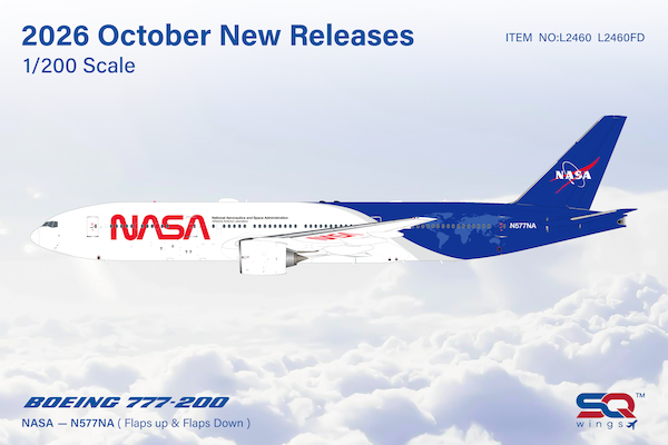 Boeing 777-200 NASA N577NA L2460