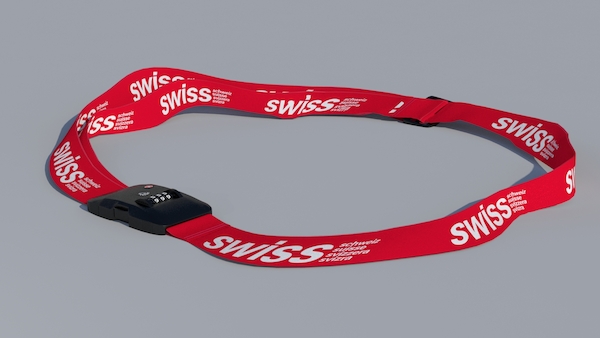 Luggage strap with TSA lock - Swiss  LUG-SWI