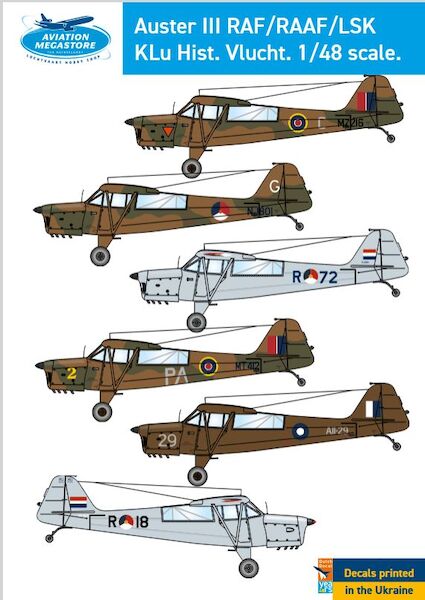 Auster MKIII (RAF, RAAF LSK, KLu Historical Flight) LHS-AUSTER