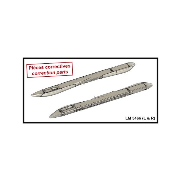 LM3456 (L&R) late type wingtip launchers for Rafale A027-72