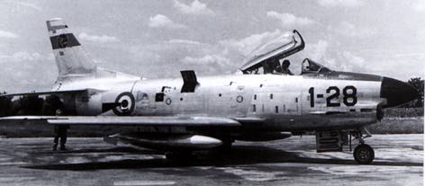 Fiat (North American) F86K Sabre 72R801