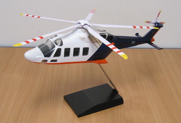 Agusta Westland AW-139 THC The Helicopter Company (orange belly)  TD064