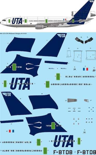 McDonnell Douglas DC10-10 (UTA)  144-1272