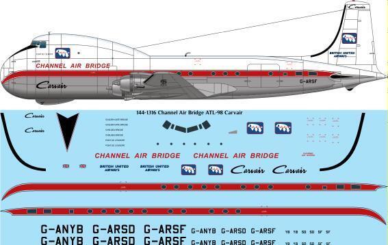ATL98 Carvair (Channel Air Bridge) 144-1316