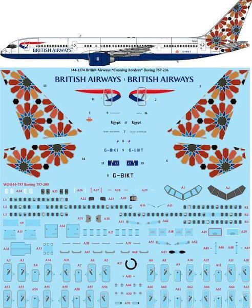 Boeing 757-236 (British Airways "Crossing Borders") 144-1374