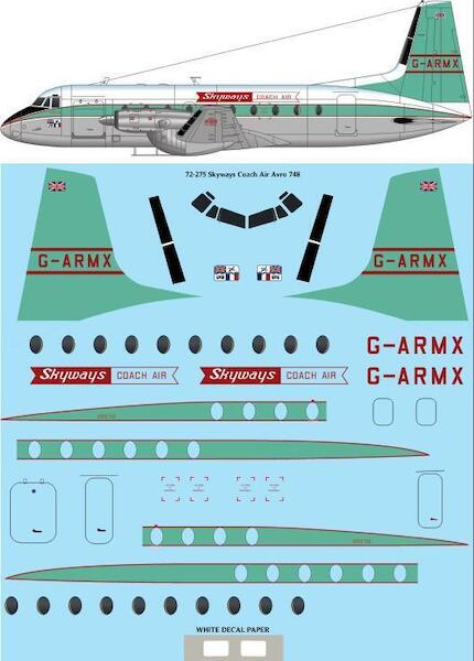 Hawker Siddeley HS-748 (Skyways Coach Air) 72-275
