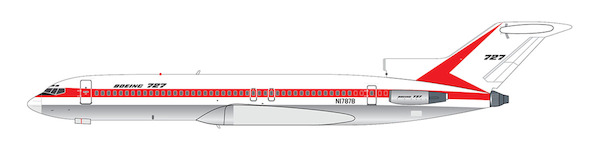 Boeing 727-200 House Livery N1787B 400022
