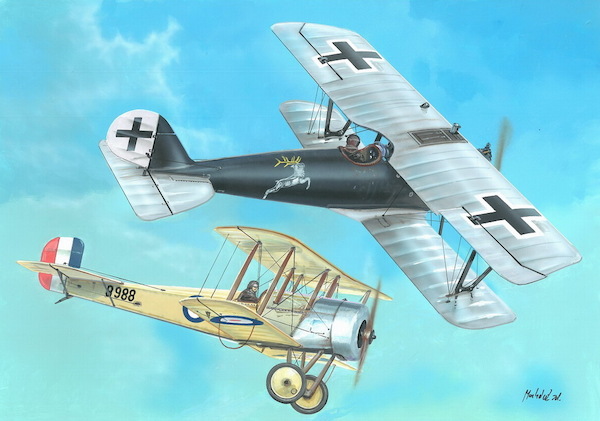Bristol Scout D vs Pfalz D.IIIa (Duels in the sky, (2 in1)  14444