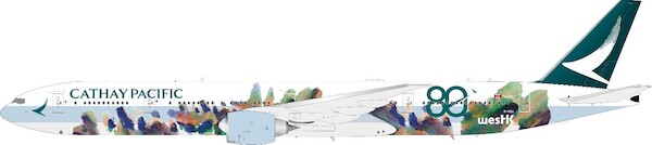 Boeing 777-300ER Cathay Pacific “Spirit of Hong Kong 80th Anniversary” B-KQU WB-777-3-024C