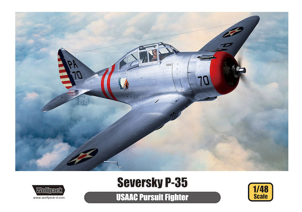 Seversky P35 (USAAC Pursuit Fighter)  WP14814