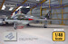 Hawker Hunter F.1/2/3/4 Conversion set (Academy/Italeri) WP48029