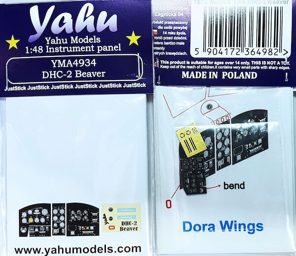 Instrument Panel DHC-2 Beaver (Dora Wings) YMA4934