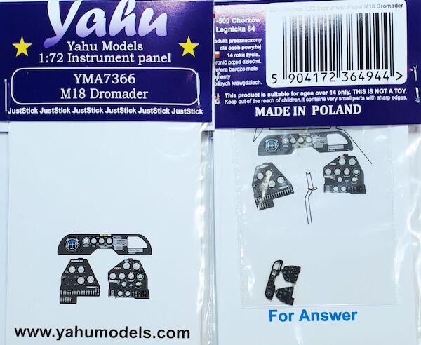 Instrument Panel M18 Dromader (Answer) YMA7366
