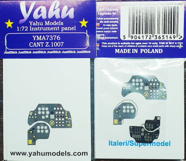 Instrument Panel CANT Z.1007 (Italeri/Supermodel) YMA7376