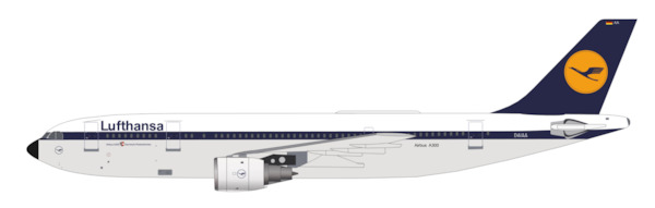 Airbus A300-B2 Lufthansa D-AIAA Y30001