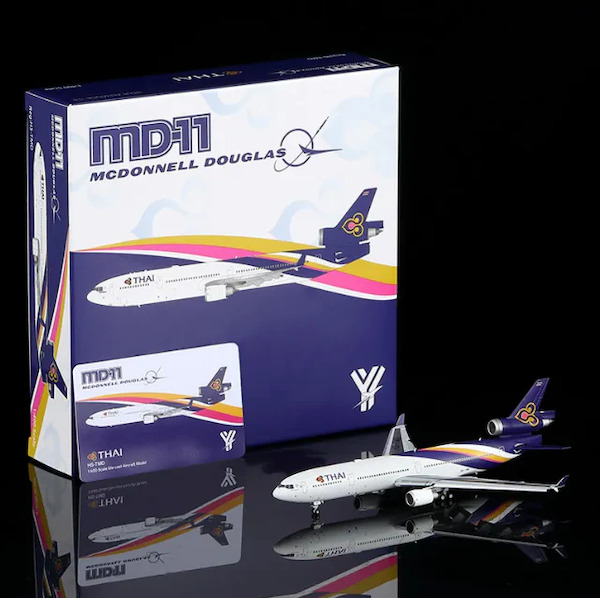McDonnell Douglas MD11 Thai Airways HS-TMD Flaps Down YY1111F