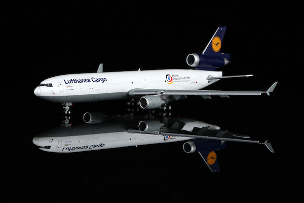 McDonnell Douglas MD11F Lufthansa Cargo "Aktion Deutschland Hilft" D-ALCC Flaps down YY1118F