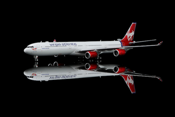 Airbus A340-600 Virgin Atlantic G-VWIN Flaps Down YY34623F